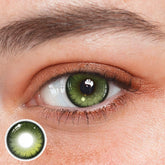 Lentes de contato coloridas verdes Yaqoot